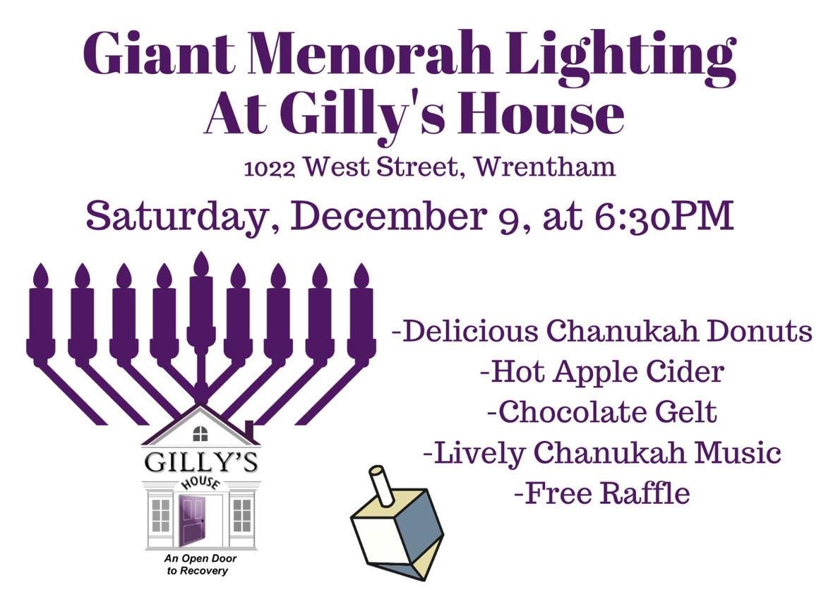 Giant Menorah Lighting